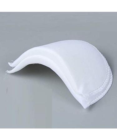 2 PIECES FOAM Shoulder Pads White Blazer Self-adhesive Sponge Dress £5.61 -  PicClick UK
