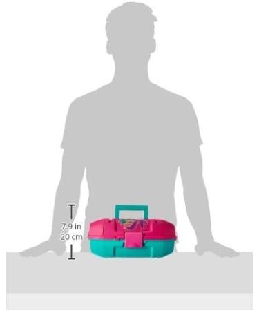 Plano One Tray Tackle Box (Pink), Premium Tackle  