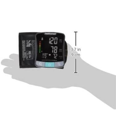 HealthSmart Digital Standard Wrist Blood Pressure Monitor with Automatic  Adult Cuff