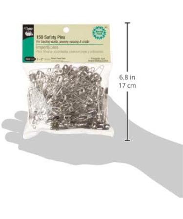 Dritz 1467 Safety Pins Size 3 (150-Count) Size 3 150-Count