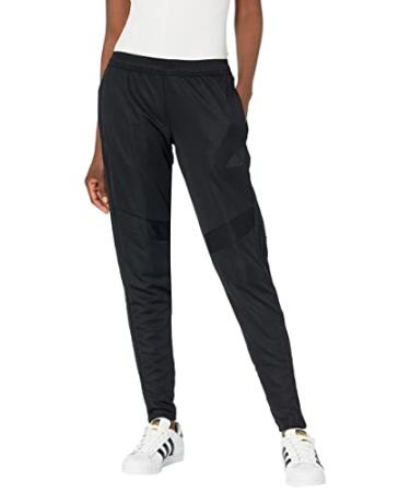 Adidas Women's Tiro Track Pants, Black/Dark Grey Heather, X-Small
