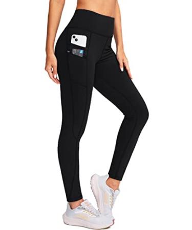 Winter Fleece Lined Leggings For Women, High Waist And Thermal