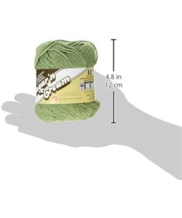 Lily Sugar 'N Cream The Original Solid Yarn 2.5oz Medium 4 Gauge 100%  Cotton - Sage Green - Machine Wash & Dry