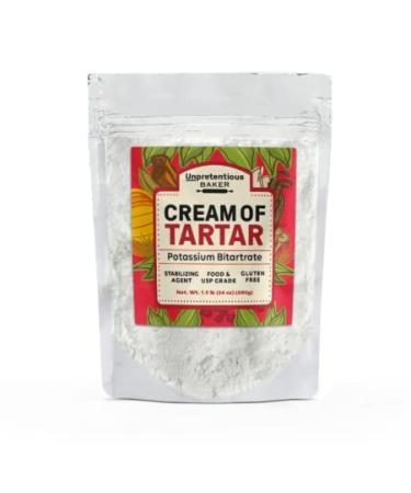 Cream of Tartar By Unpretentious Baker, 1.5 lb, Food Grade, Non-GMO, Perfect for Baking 1.5 Pound (Pack of 1)