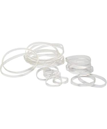 Goody Ouchless Multi Clear Polyband Elastics, 250 CT