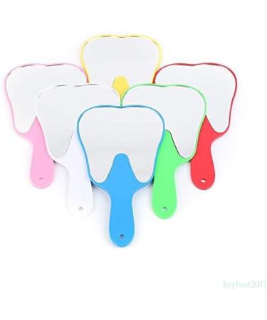 green) Unbreakable Mirror Dental Mirror Handle With Tooth Shape And High  Definition