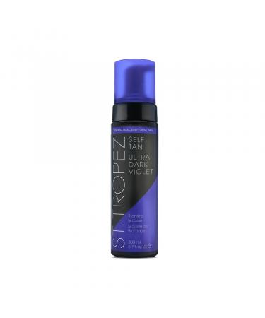 St.Tropez Ultra Dark Violet Mousse Tri-Tan Technology for Deep Dark Glow Vegan Natural and Cruelty Free 200ml