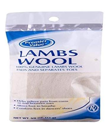  Premier Lambs Wool 3/8 oz (Pack of 4) : Health & Household