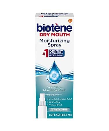 Biotene Mouth Spray Size 1.5z Biotene Mouth Spray 1.5z 1.5 Fl Oz (Pack of 1)