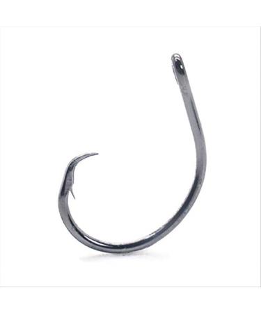 Mustad Classic 39944 Standard Wire Demon Perfect In Line Wide Gap Circle  Hook  Saltwater Freshwater hooks for Tuna, Catfish, Bass and more Size 4/0,  Pack of 50 Black Nickel