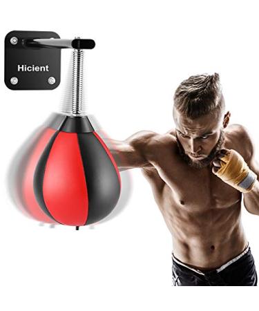 Hicient Punching Bag Reflex Speed Bag with Reinforced Spring Wall-Mounted  Strong Durable Boxing Ball Relief