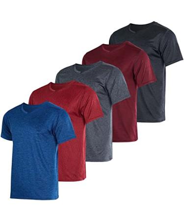3 Pack: Men's Mesh Long Sleeve Athletic Pullover Hoodie Sweatshirt with  Kangaroo Pocket - Fishing UPF 50