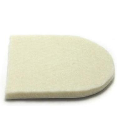100 Felt Heel Cushion/Lifts for Shoes and Boots 1/4
