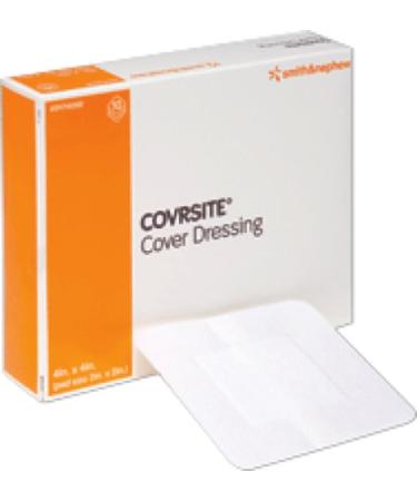 Smith and Nephew Inc Covrsite Cover Dressing 4 x 4  Pad 2 x 2  Water-Resistant (Box of 30 Each) 1 Pack