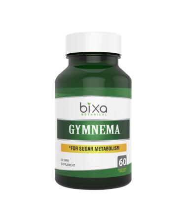 Gymnema Leaf Extract Capsules (Gudmar Gymnema Sylvestre) Digestive- 60 Veg Capsules 450 mg Pack of 1