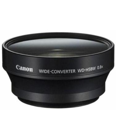 Canon Wide Converter WD-H58W for XF105, XF100, XA10 Professional Camcorder