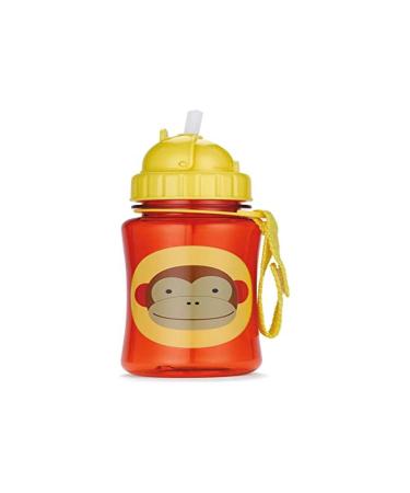 Zoo Straw Bottle - 13 oz - Monkey