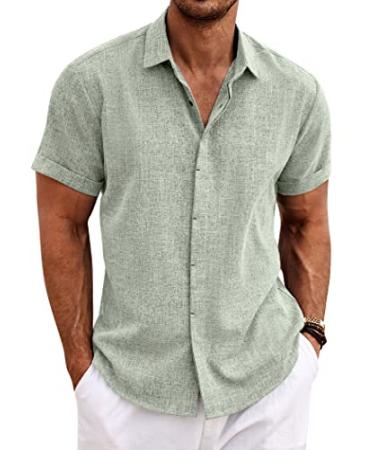 COOFANDY Men's 2 Pack Compression Shirt Slimming Body Shaper Vest