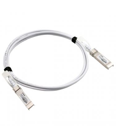  White Colored 25GbE SFP28 DAC Twinax Cable 2.5 Meter 25GBASE-CR SFP28 Passive Copper Cable Compatible for Mellanox MCP2M00-A002A 2.5m For Mellanox