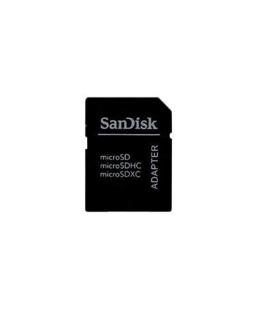 SanDisk Ultra 32GB microSDHC UHS-I Card with Adapter, Silver, Standard  Packaging (SDSQUNC-032G-GN6MA)