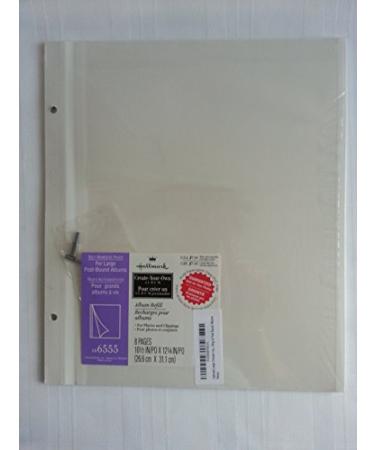 Self-Adhesive Photo Refill Pages, Pack of 8 - Photo Albums - Hallmark