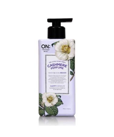 LG  ON THE BODY Cashmere Perfume Body Lotion (Happy Breeze) 400ml