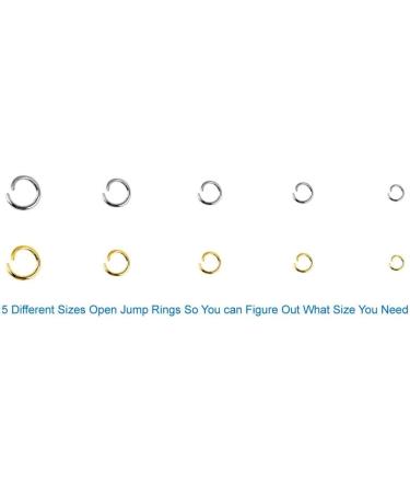 Jump Rings For Jewelry Making Supplies And Necklace Repair With
