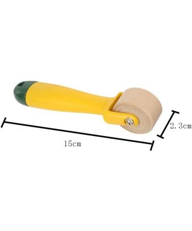 2 Pieces Quilting Seam Roller Quilting Roller Roll Sewing Seam Roller Wallpaper Roller Pressure Roller Wallpaper Edge Seam Roller for Quilting
