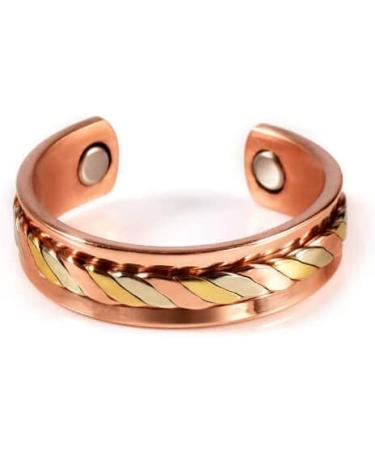 Copper Handmade Pure Copper Healing Statement Ring Men Women Arthritis  jewelry