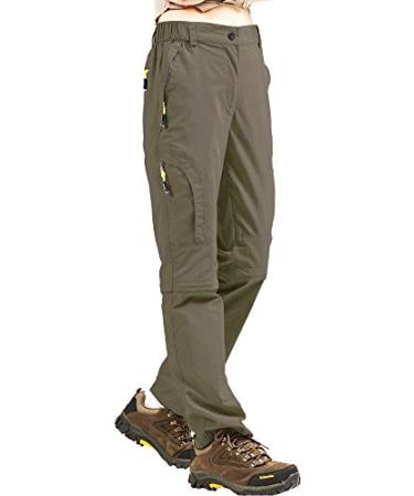 Women's Hiking Cargo Pants Joggers Cotton Casual Military Army Combat Work  Pants with 7 Pockets Small Black