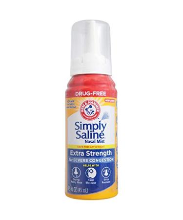 Simply Saline Adult Nasal Mist Extra Strength Plus with Eucalyptus