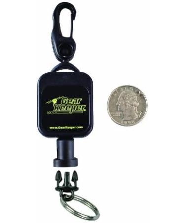 Hammerhead Industries Gear Keeper Net Retractors Features Various Mounting  Options With QC-II Split Ring Accessory Ideal for Fly Fishing and Kayak  Fishing - Made in USA Micro Snap Clip