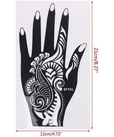 henna stencil#henna sticker#henna tattoo | Henna tattoo stencils, Henna  tattoo stickers, Henna stencils