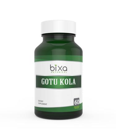 Gotu kola Extract Capsules (Centila Asiatica/Mandukparni) (60 Veg Capsules) (450 mg) Pack of 1