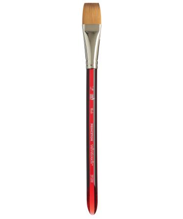 Princeton Umbria Short Handle Synthetic Paint Brush for Watercolor Acrylic  and Oil Series 6250 Fan 4