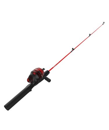 Zebco 33 Spincast Fishing Reel, Quickset Anti-Reverse with Bite Alert,  Smooth Dial-Adjustable Drag, Powerful All-Metal Gears with a Lightweight