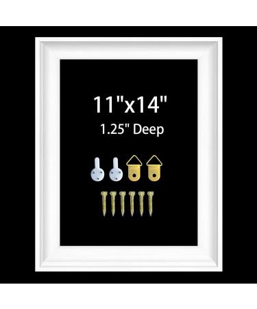 Wall-Art Supplies DIY Floater Frames for Canvas Paintings,1.25 Deep Picture Frame,Floating Frame for Canvas Prints,Canvas Floater Frame(Dark Borwn