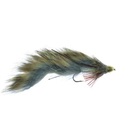The Fly Fishing Place Zuddler Cone Head Lunchables Streamer Fly Fishing  Flies - Bass and Big Trout Streamers Lures - 3 Flies Hook Size 4