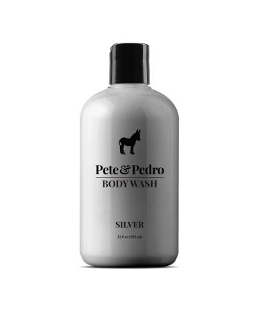 Pete & Pedro Long Handle Back & Body Shower Scrub Brush for Men & Women , Two-Sided Bath Tool to Reach Hard Spots , Short, Stubby Exfoliate Bristles