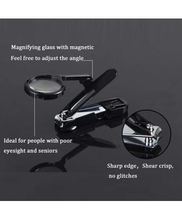 Toenail Clipper with Magnifying Lens - FREE Shipping