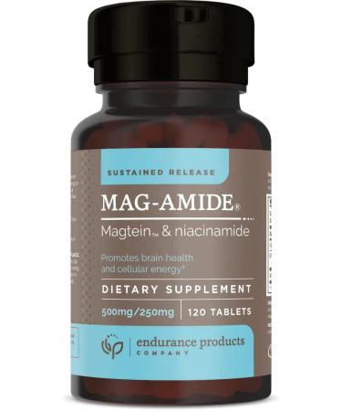 Mag-Amide Magtein 500mg & Niacinamide 250mg (120 Tablets)
