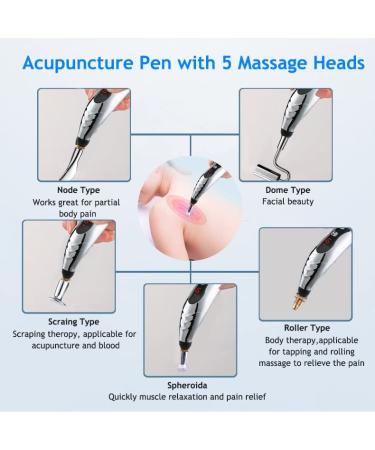 5-in-1 Acupuncture Pen, Electronic Acupuncture Pen, Pain Relief