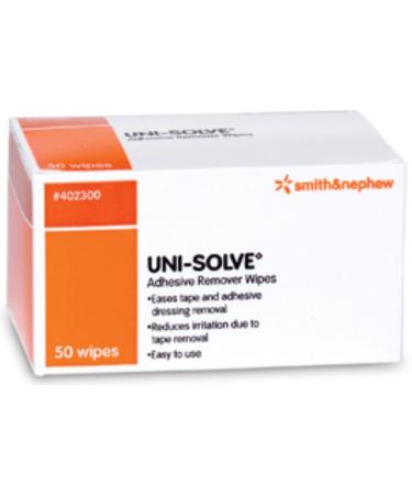 Uni-Solve Adhesive Remover Wipes 402300 50 ct (Pack of 5)