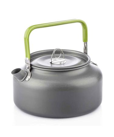 Lightweight Aluminum Alloy Camping Kettle - Portable Teapot With