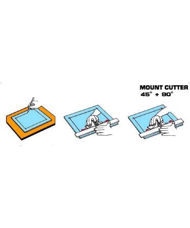  Cutter 45 & 90 Degree Bevel Mat Board Cutter, with