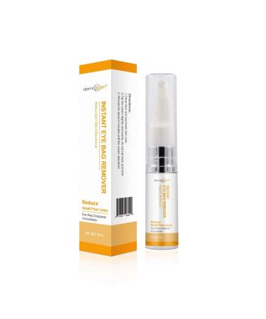 INSTANT EYEBAG REMOVER - TIME REVERSE- Visibly Reduce Under-Eye Bags,  Wrinkles, Dark Circles, Fine Lines & Crow's Feet Instantly - 8 ML