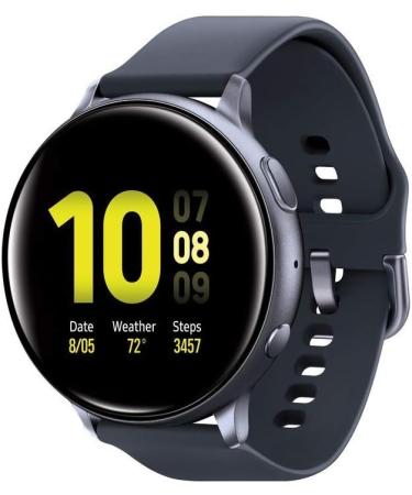 Samsung Galaxy Watch Active2 (40mm) Aqua Black, US Version (Renewed)