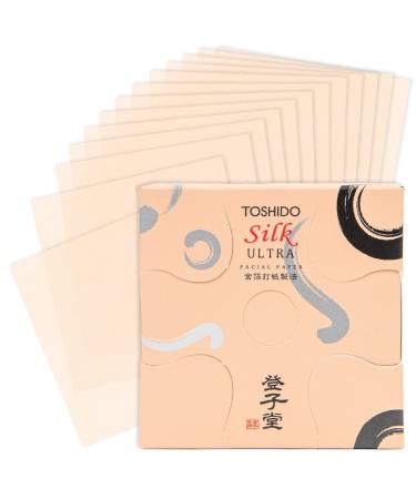 Super Value Pack 1000-Sheets Natural Oil Blotting Paper for Oily Skin Toshido 3 Type Paper - Type Silk oil blotting paper Natural Hemp Oil Absorbing Sheets for Face (Silk)