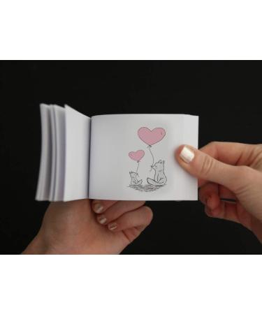 Blank Flip Book Paper with Holes - 720 Sheets (1480 Pages) Flipbook Animation Paper : Works with Flip Book Kit Light Pads: for Drawing, Sketching
