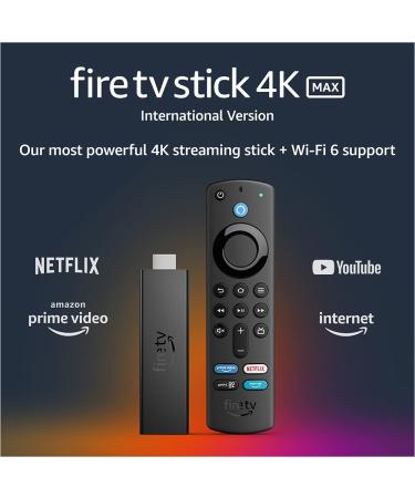 Fire TV Stick 4K Max Essentials Bundle with USB Power